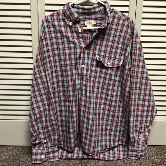 J Crew Quarter Button Up shirt - Picture 3 of 6